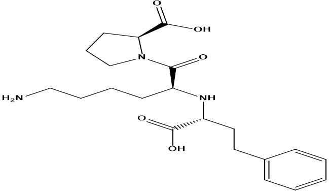 Lisinopril EP Impurity E / Lisinopril (R,S,S)-Isomer / Lisinopril (1R)-Epimer (USP)
